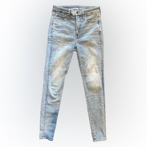 American Eagle Luxe Jeggings Skinny Jeans High Waisted Stretchy Pull On Pants